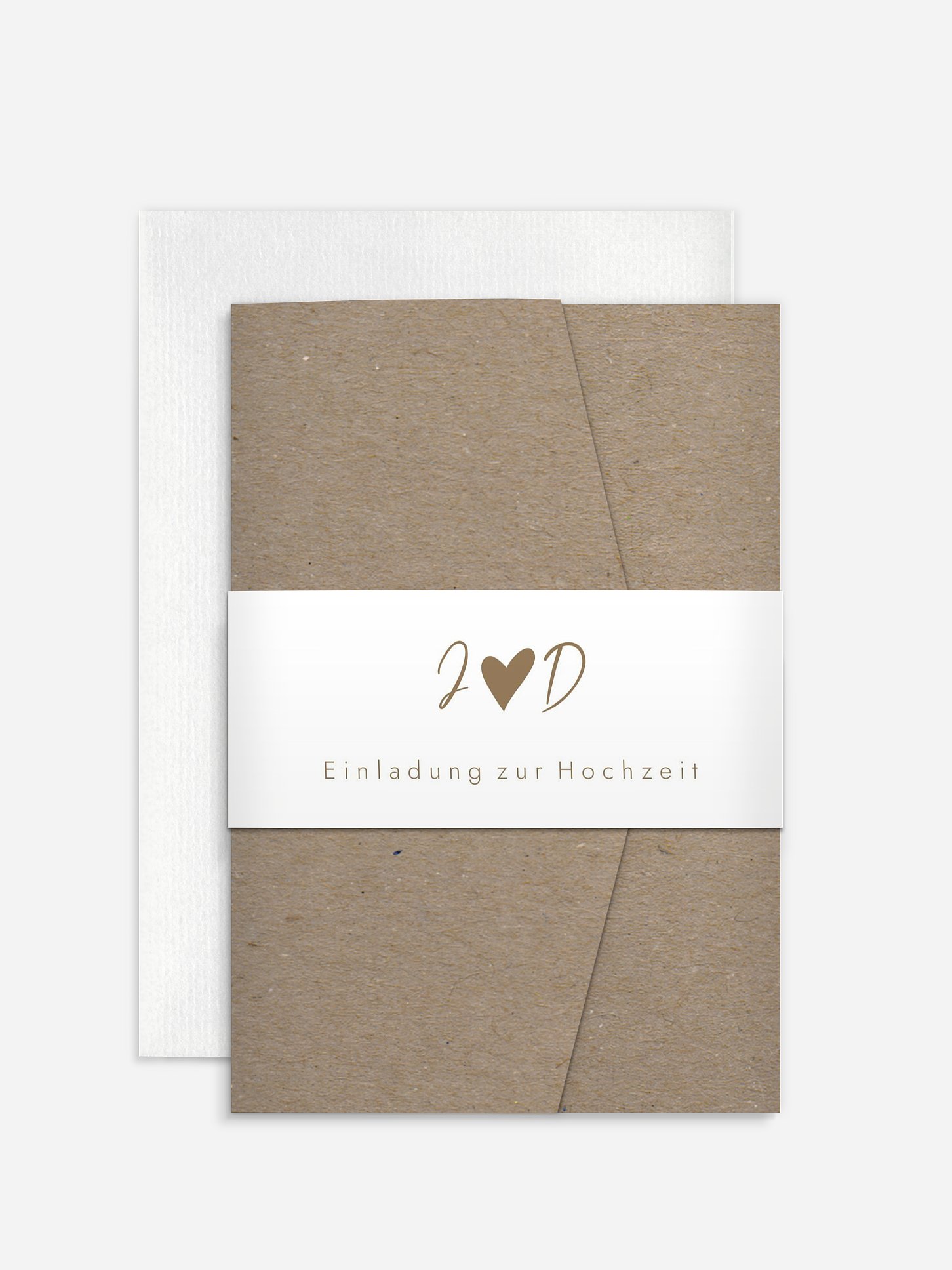 Hochzeitseinladung Liebesglück
