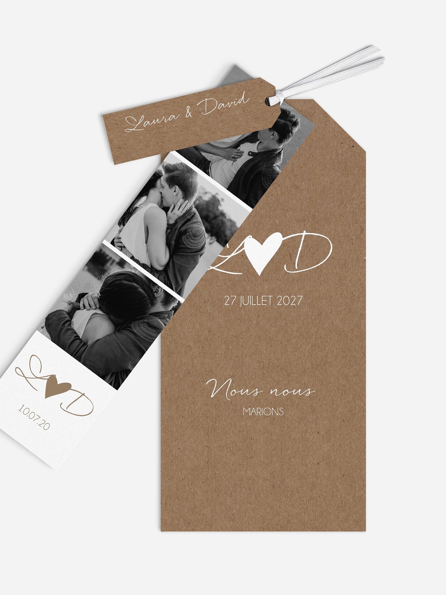 Faire-part de mariage Bonheur éternel