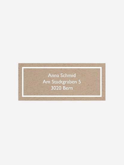 Absenderaufkleber Geburtstag Good Vibes