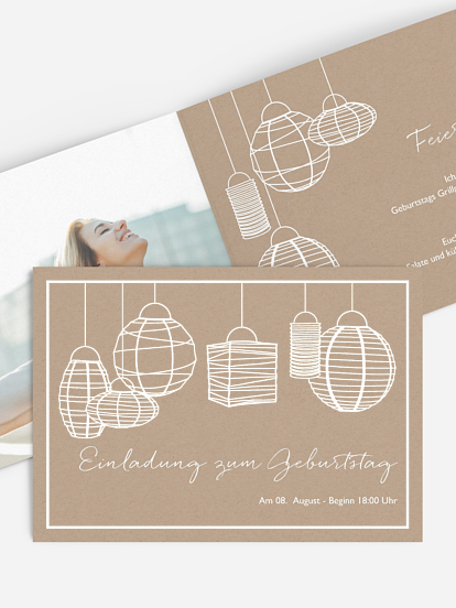 Einladung 18. Geburtstag Good Vibes