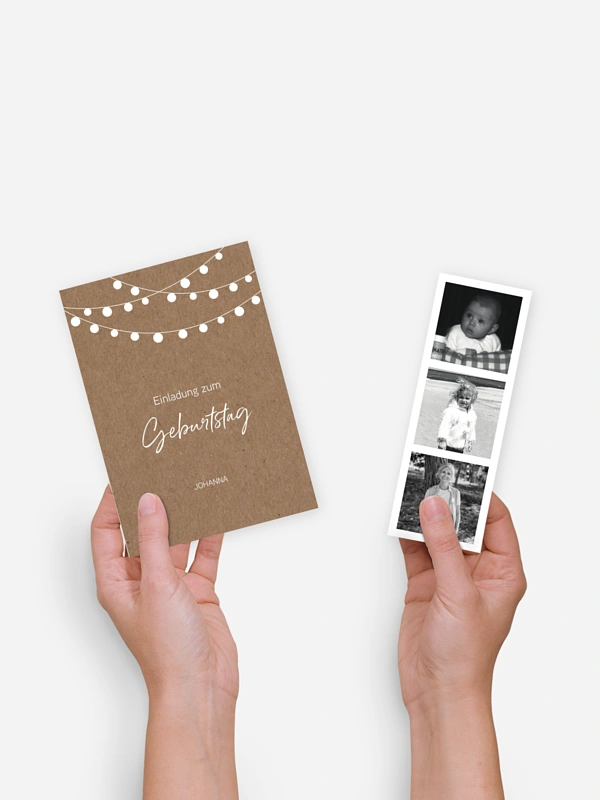 Einladung 60. Geburtstag Lichterzauber