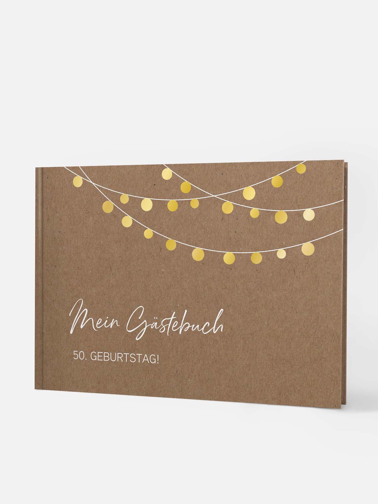 Gästebuch Geburtstag Lichterzauber