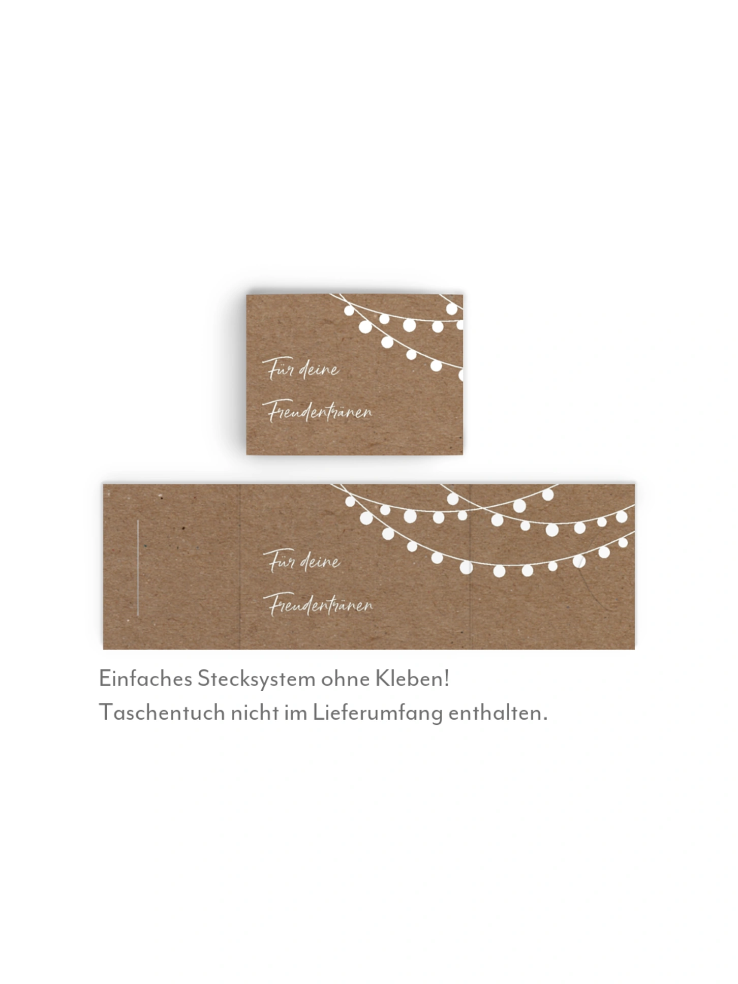 Freudentränen-Taschentücher Lichterzauber