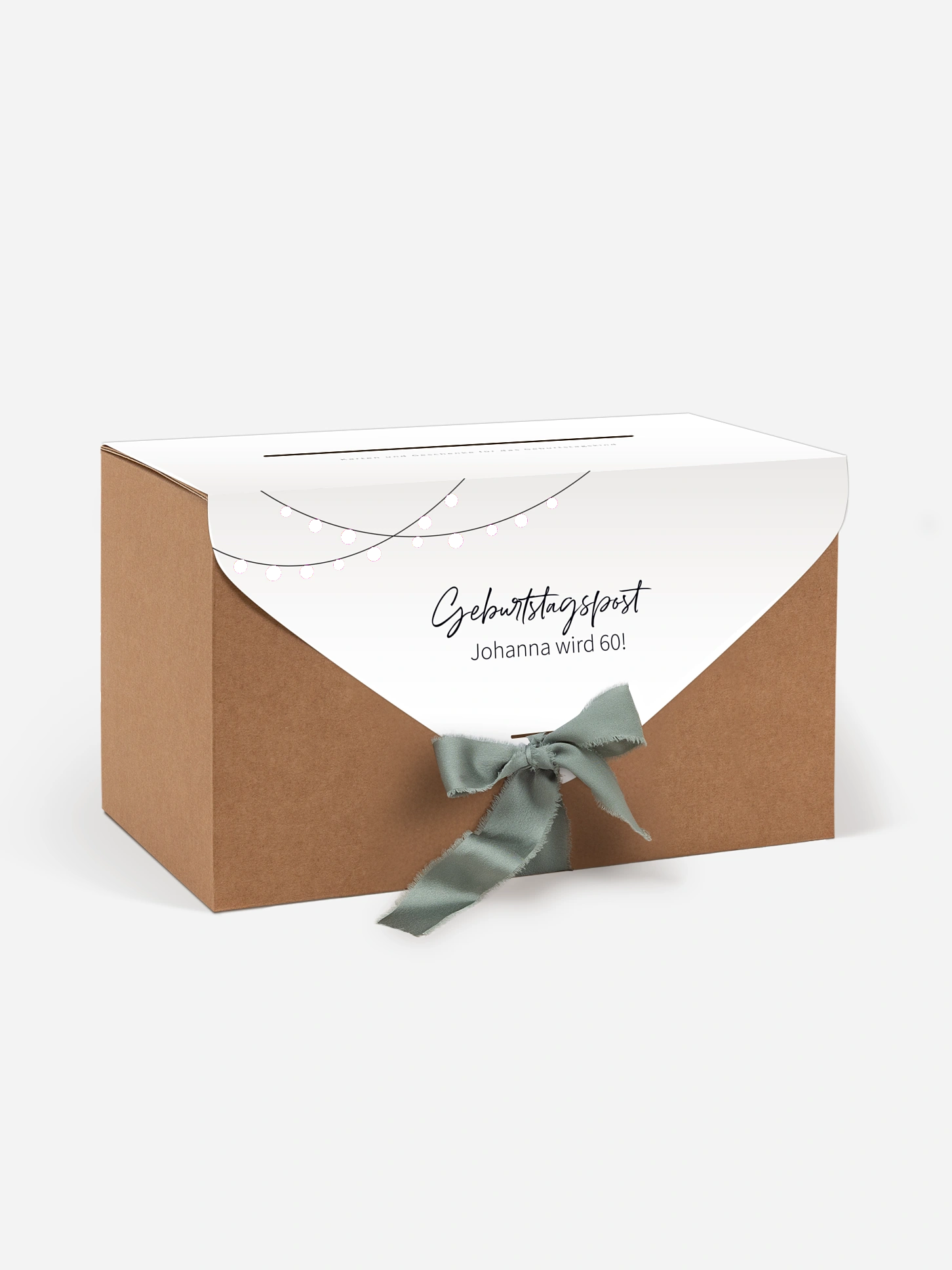 Kartenbox Geburtstag Lichterzauber