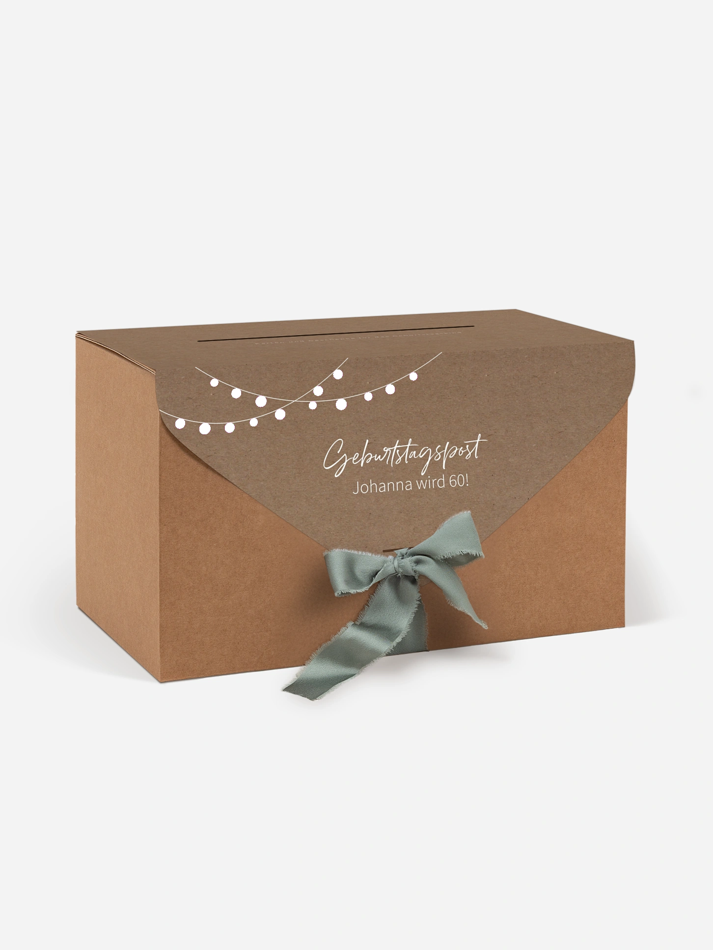 Kartenbox Geburtstag Lichterzauber