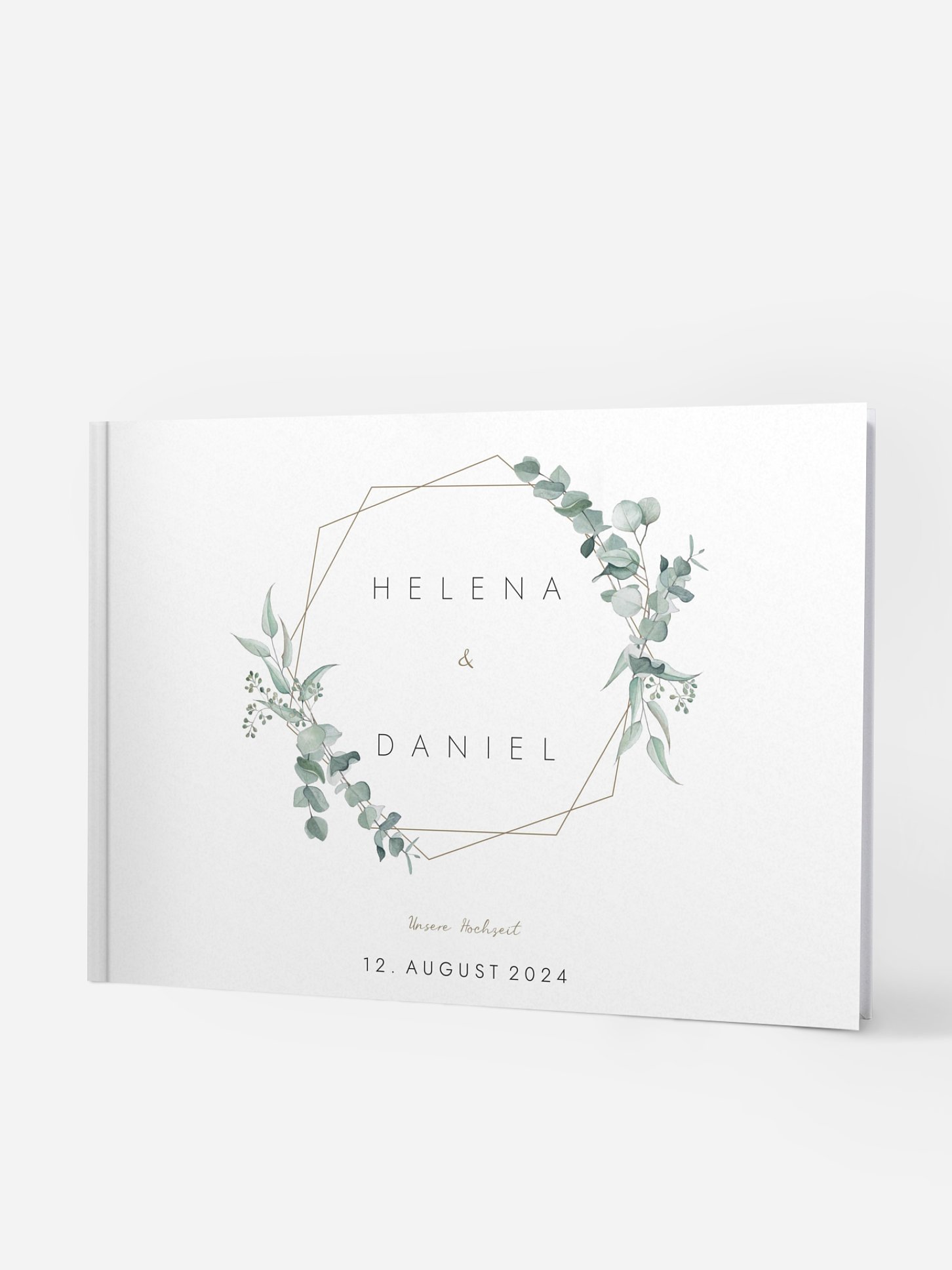 Gästebuch Soft Greenery
