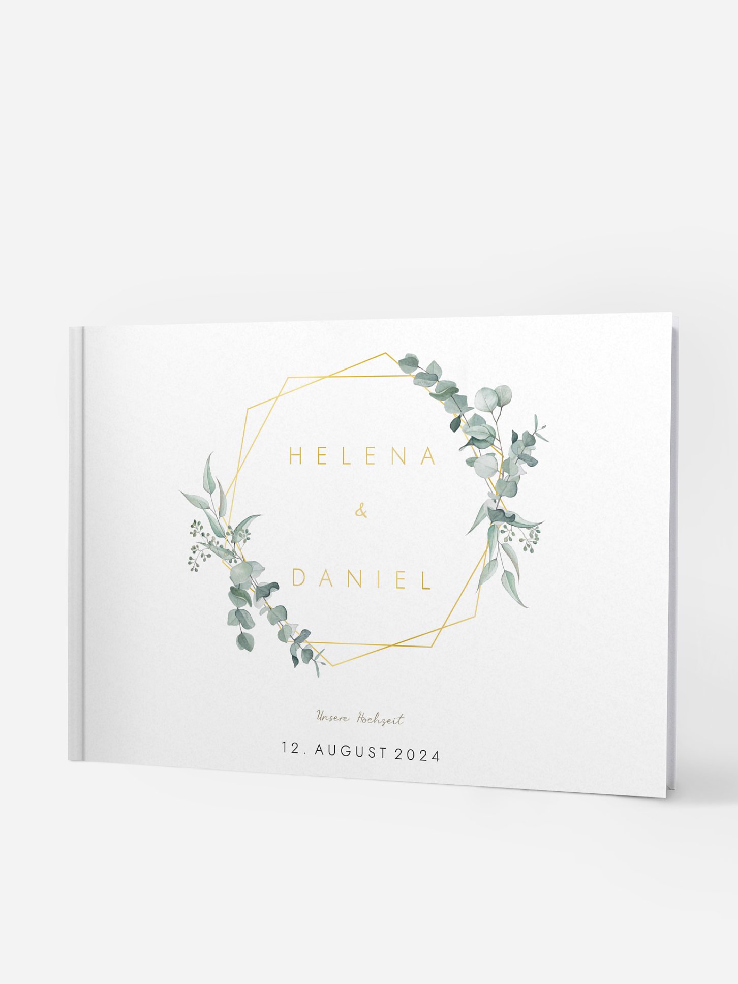 Gästebuch Soft Greenery