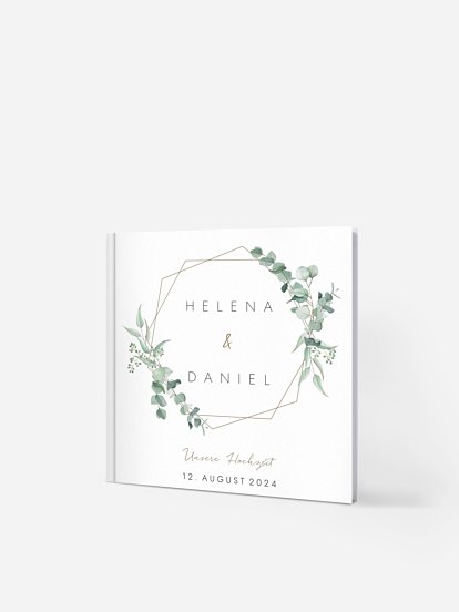 Gästebuch Soft Greenery