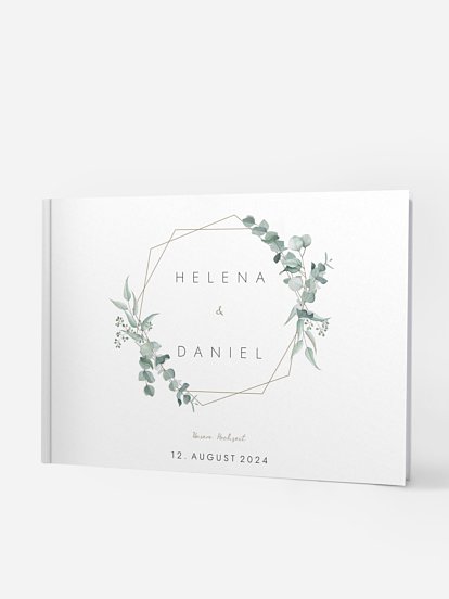 Gästebuch Soft Greenery