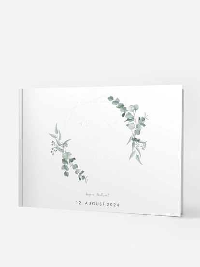 Gästebuch Soft Greenery