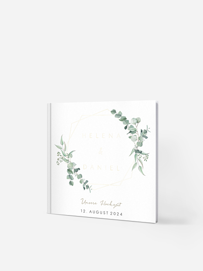 Gästebuch Soft Greenery