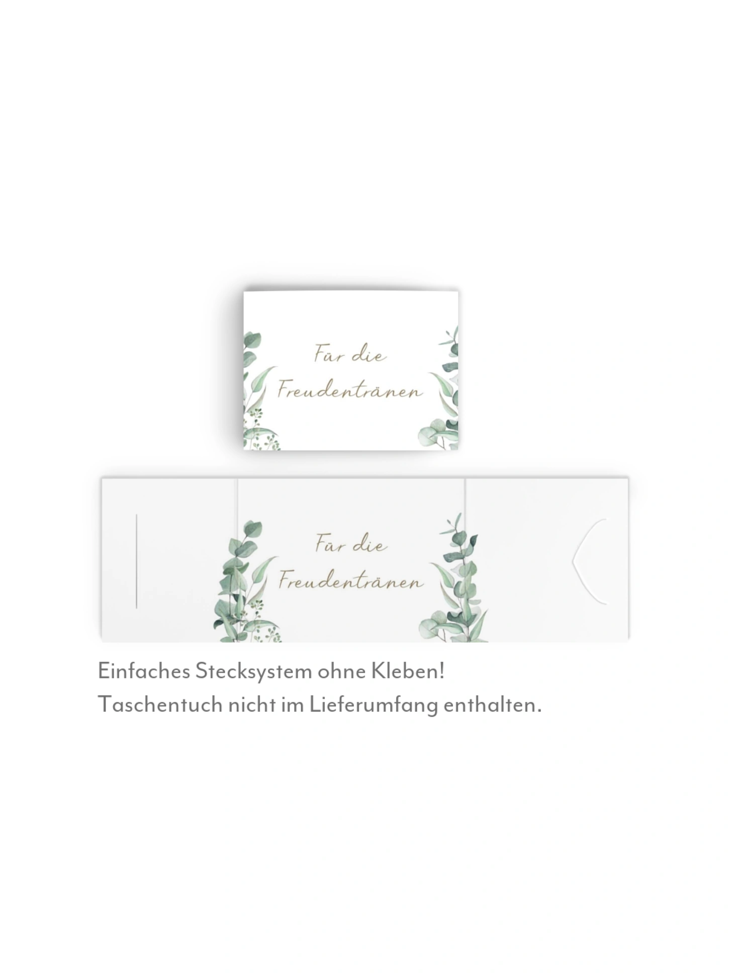 Freudentränen-Taschentücher Soft Greenery