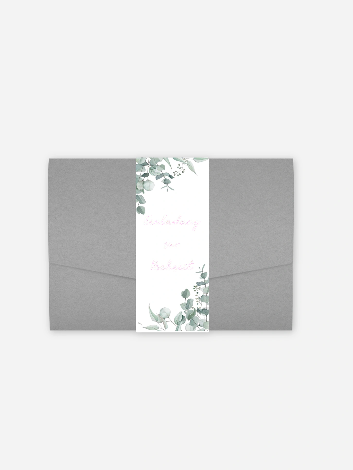 Hochzeitseinladung Soft Greenery