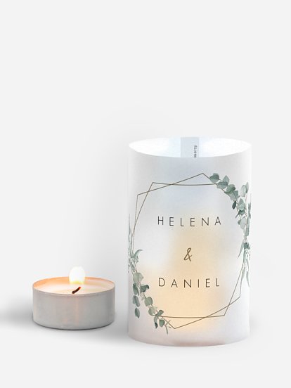 Windlichter Soft Greenery