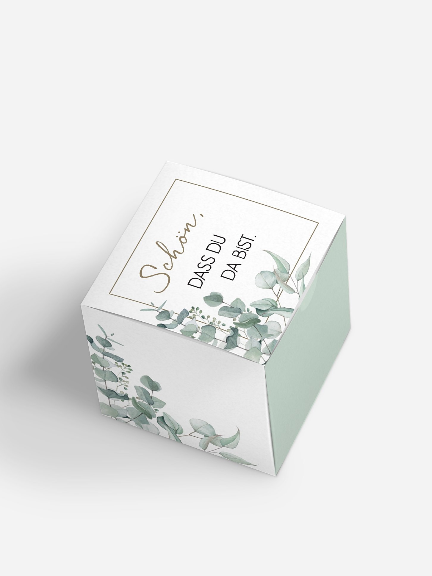 Gastgeschenkbox Soft Greenery