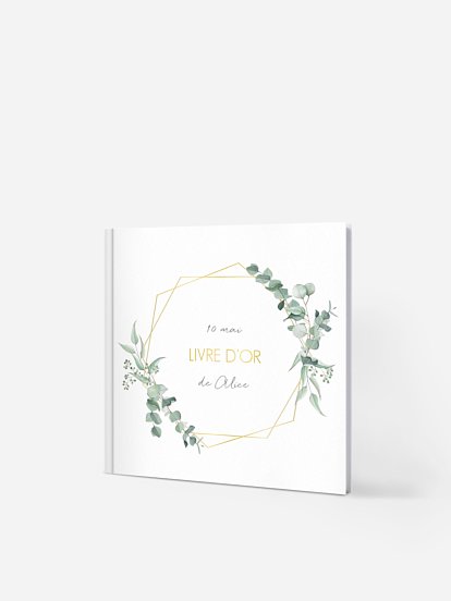 Livre d’or confirmation Soft Greenery