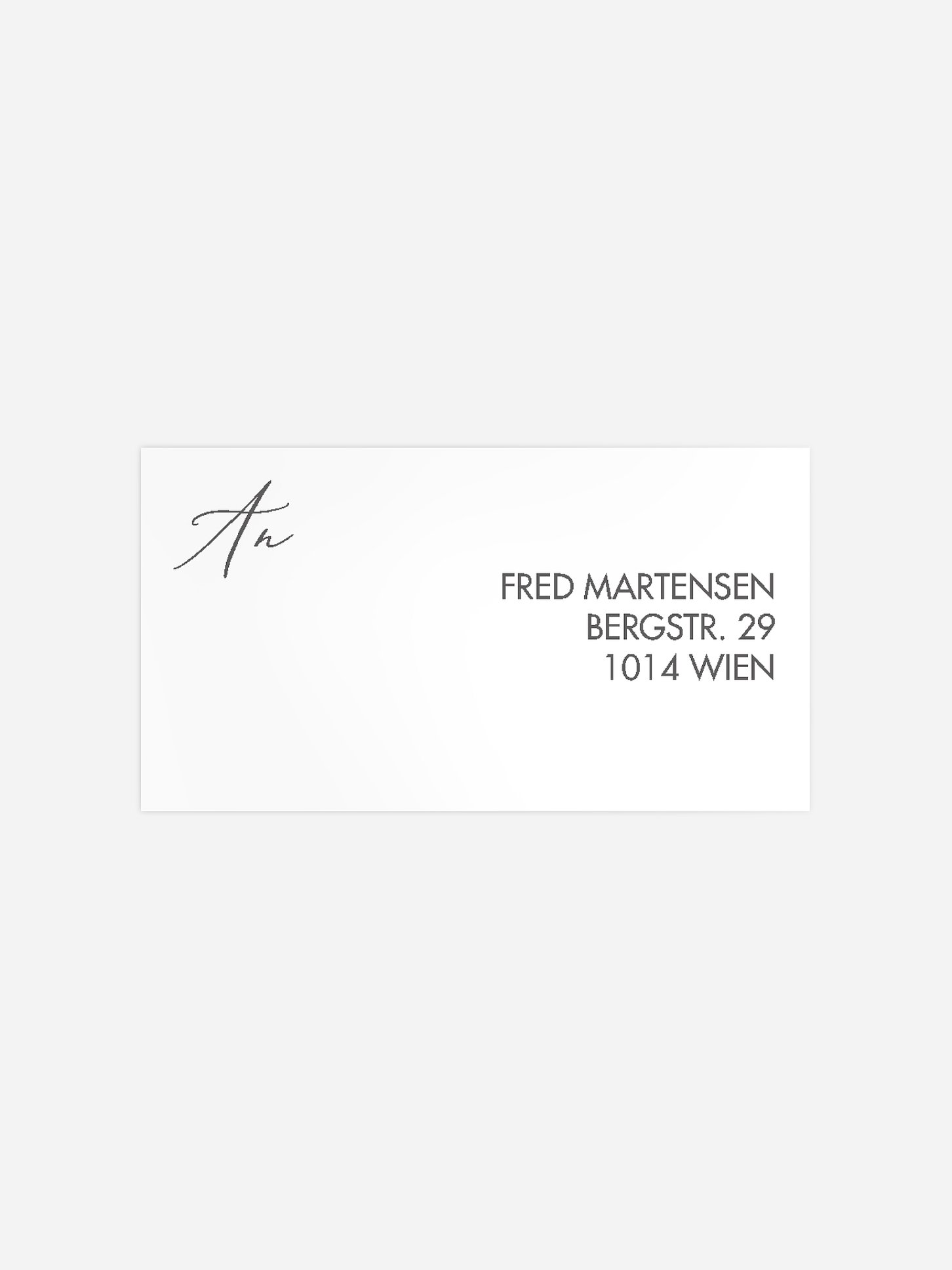 Empfängeraufkleber Geburtstag Opulenz