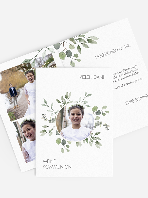 Featured image of post Dankeskarten Hochzeit Eukalyptus Individuell exklusive auswahl hochwertig gedruckt blitzversand jetzt danksagungskarten gestalten