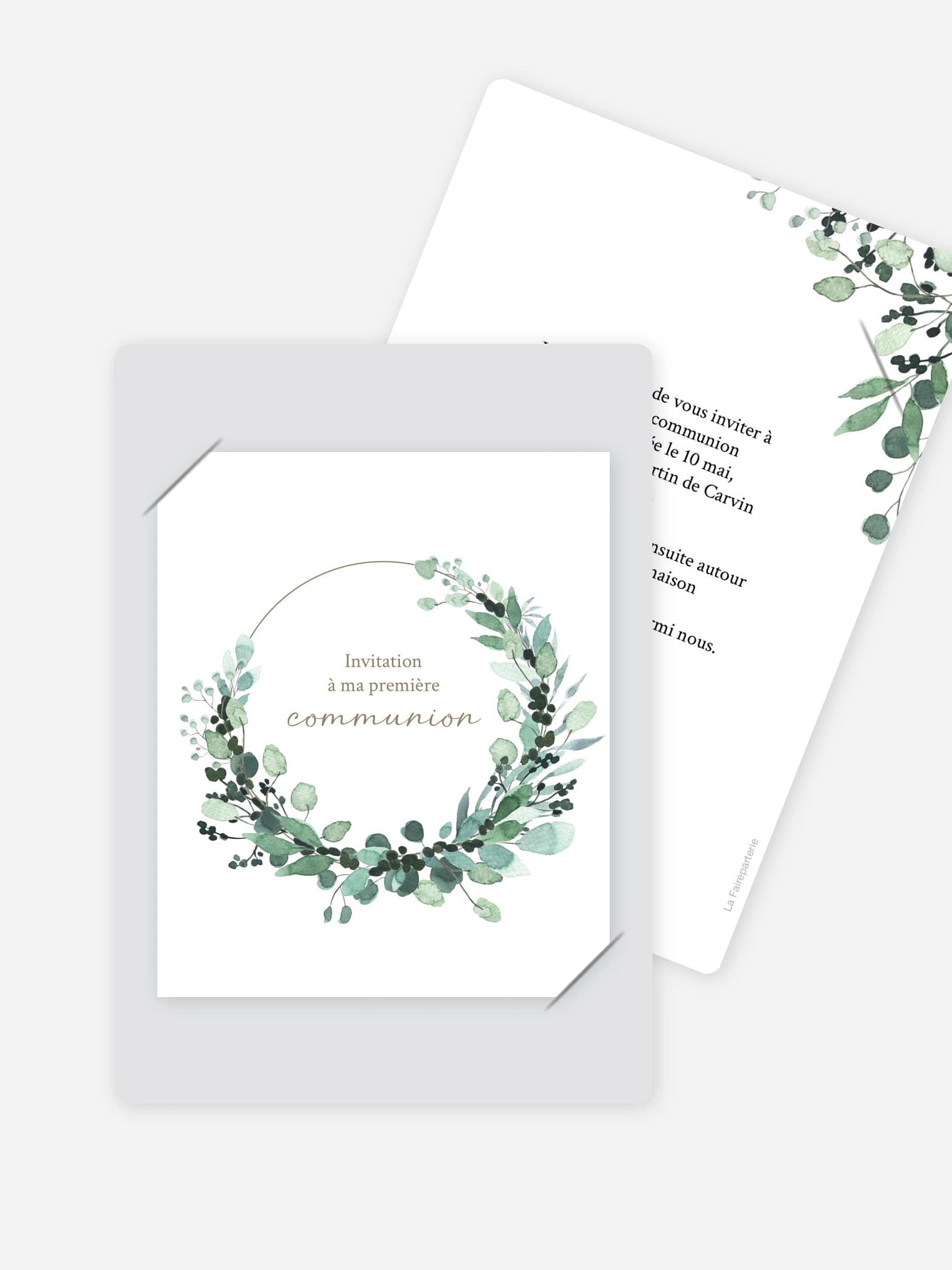 Invitation communion All The Greenery
