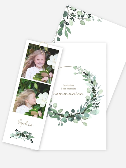Invitation communion All The Greenery