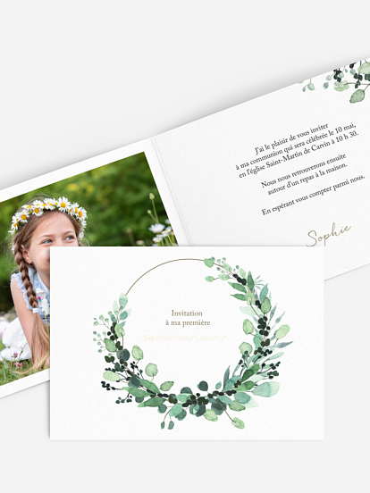 Invitation communion All The Greenery