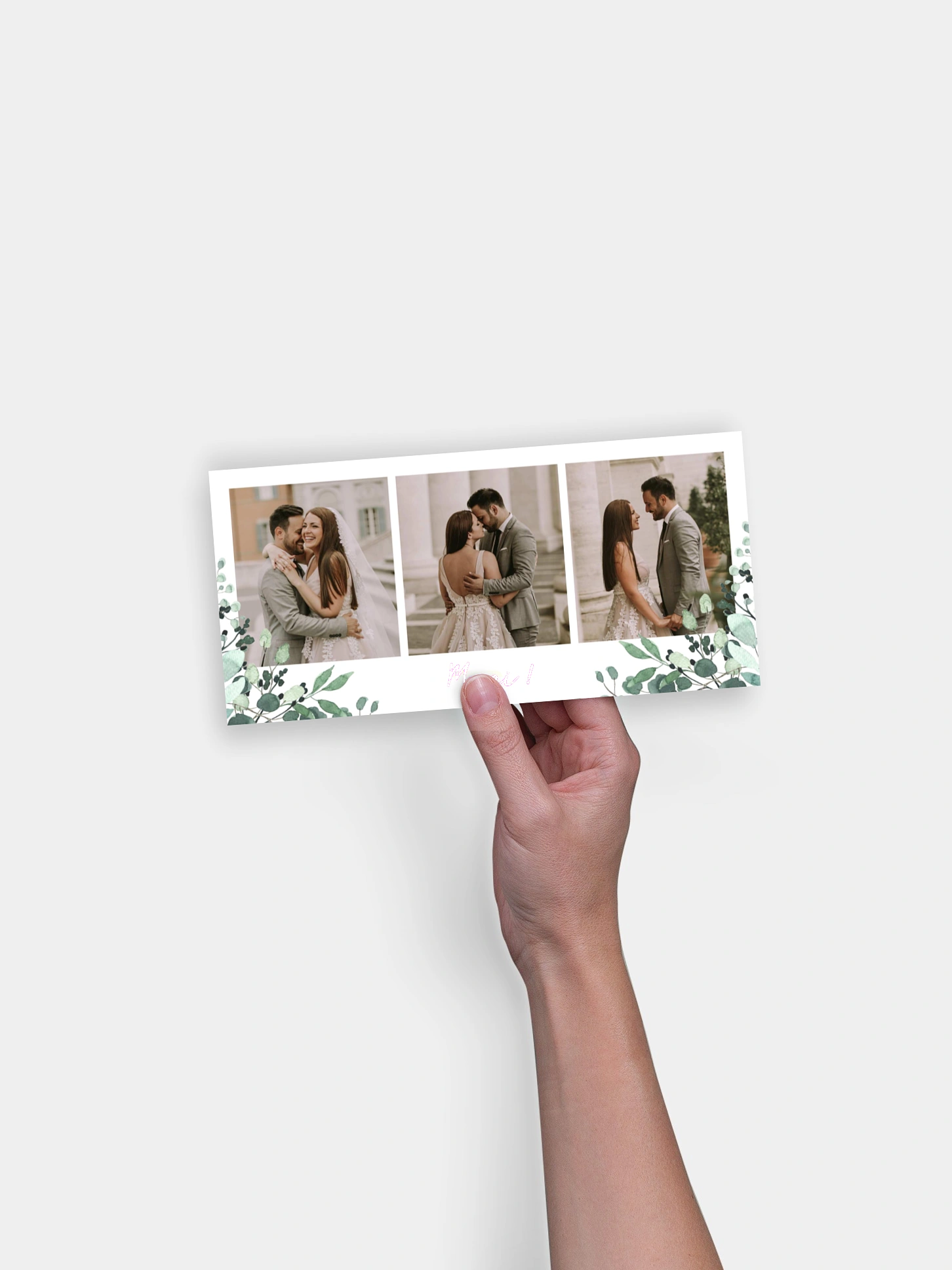 Carte de remerciements All The Greenery
