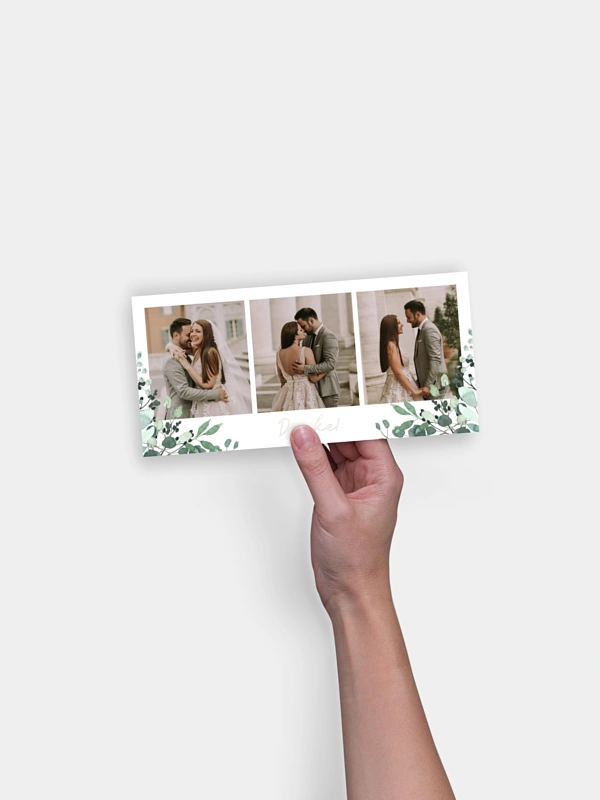 Dankeskarte Hochzeit All The Greenery
