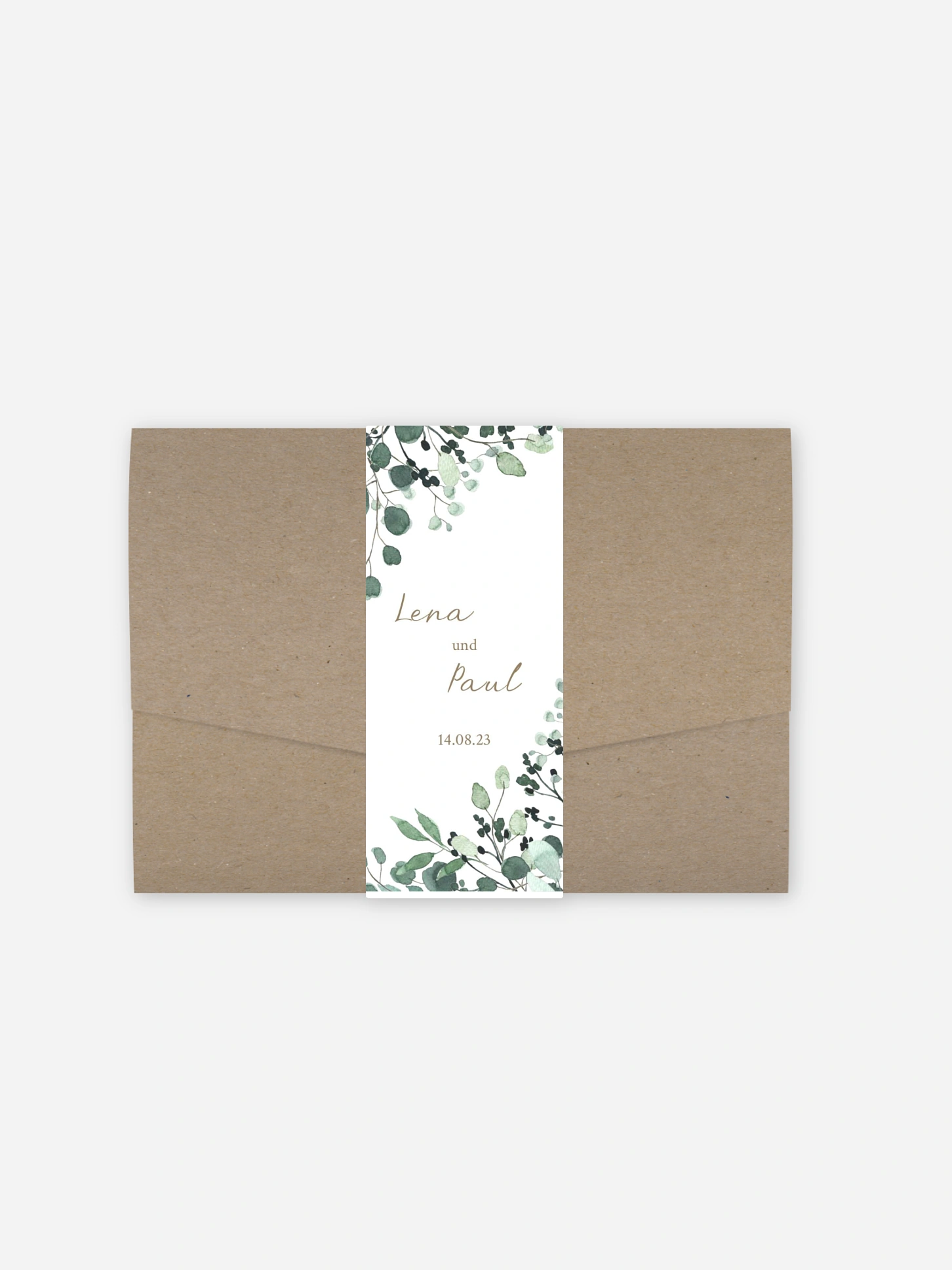 Hochzeitseinladung All The Greenery