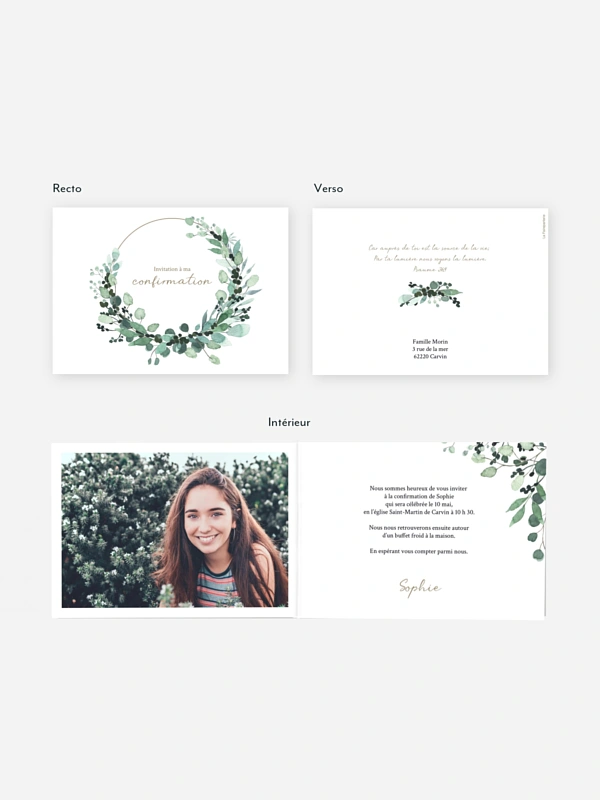 Invitation Confirmation All The Greenery