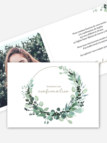 Invitation Confirmation All The Greenery
