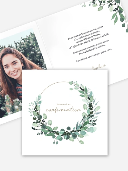 Invitation Confirmation All The Greenery