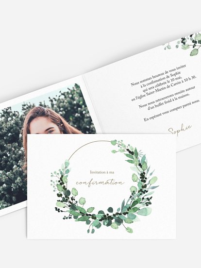 Invitation Confirmation All The Greenery