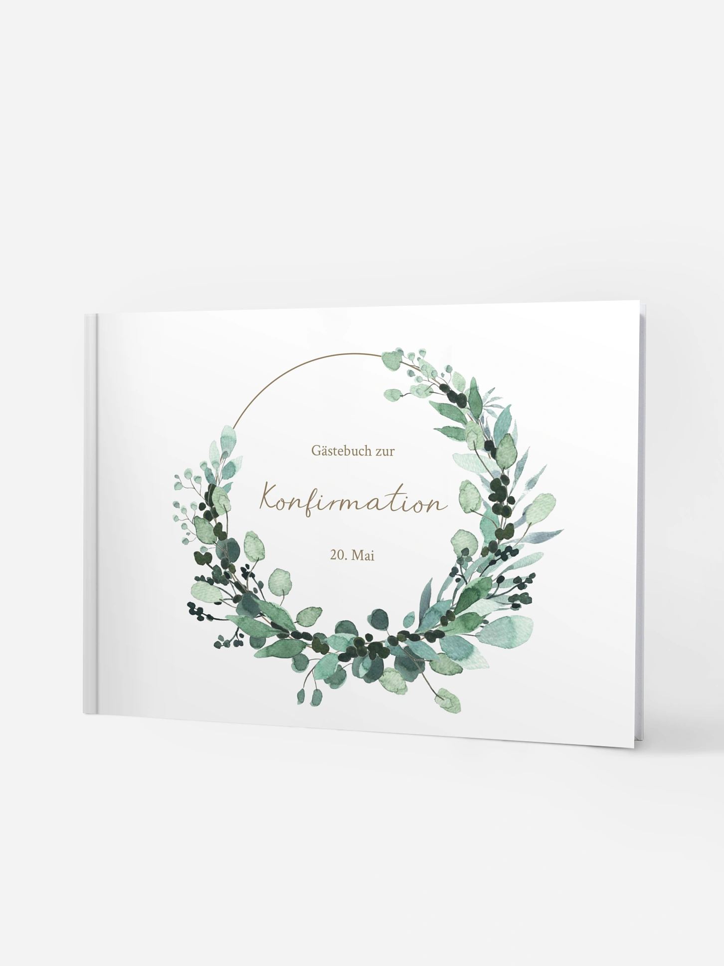 Gästebuch zur Konfirmation All The Greenery