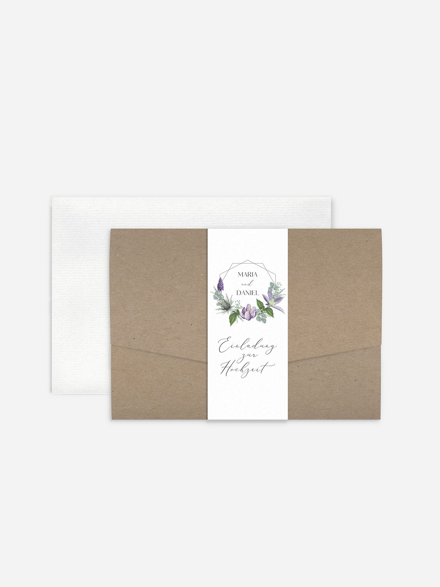 Hochzeitseinladung Botanical Romance