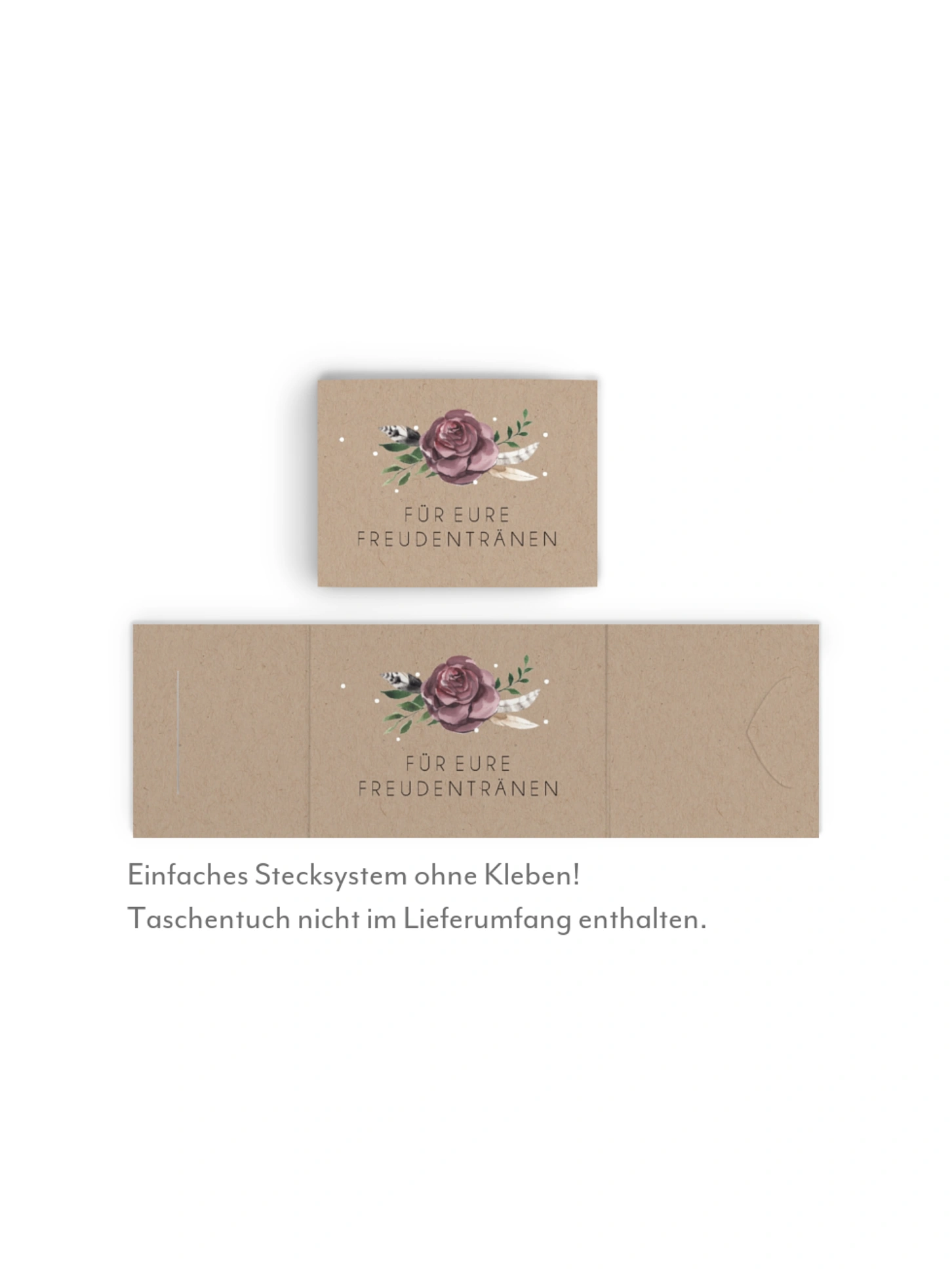 Freudentränen-Taschentücher Bohemian Summer