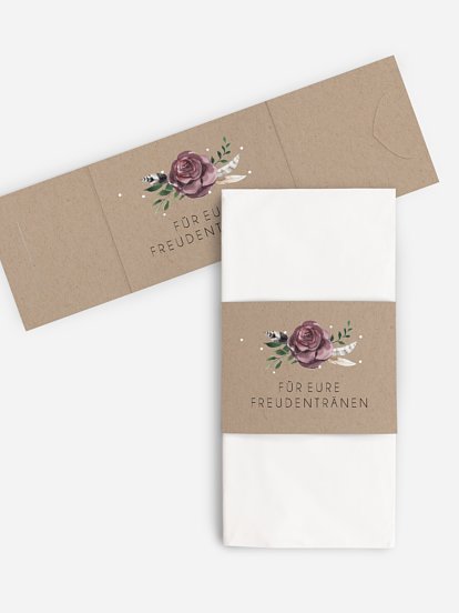Freudentränen-Taschentücher Bohemian Summer