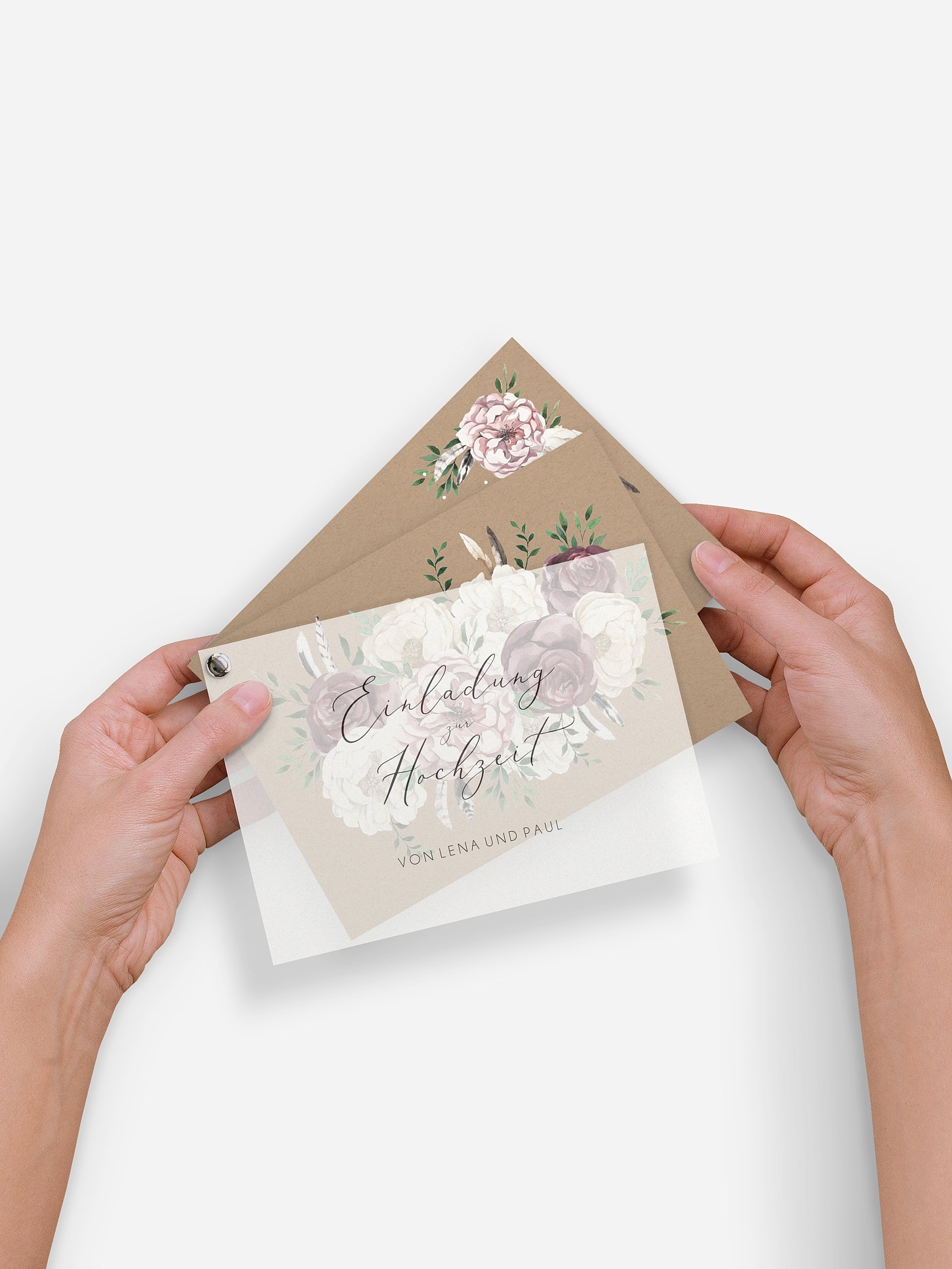 Hochzeitseinladung Bohemian Summer