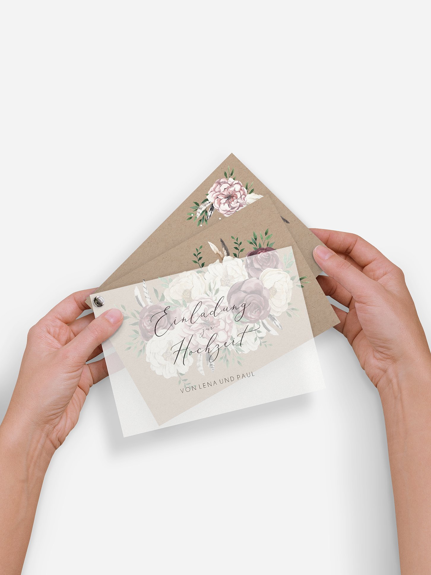 Hochzeitseinladung Bohemian Summer