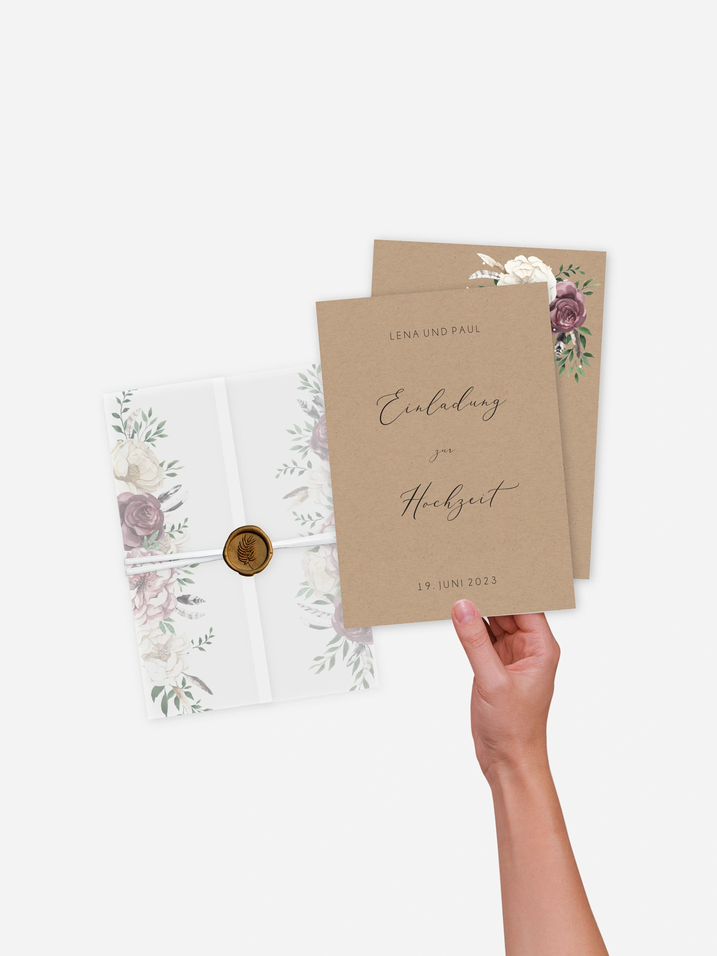 Hochzeitseinladung Bohemian Summer