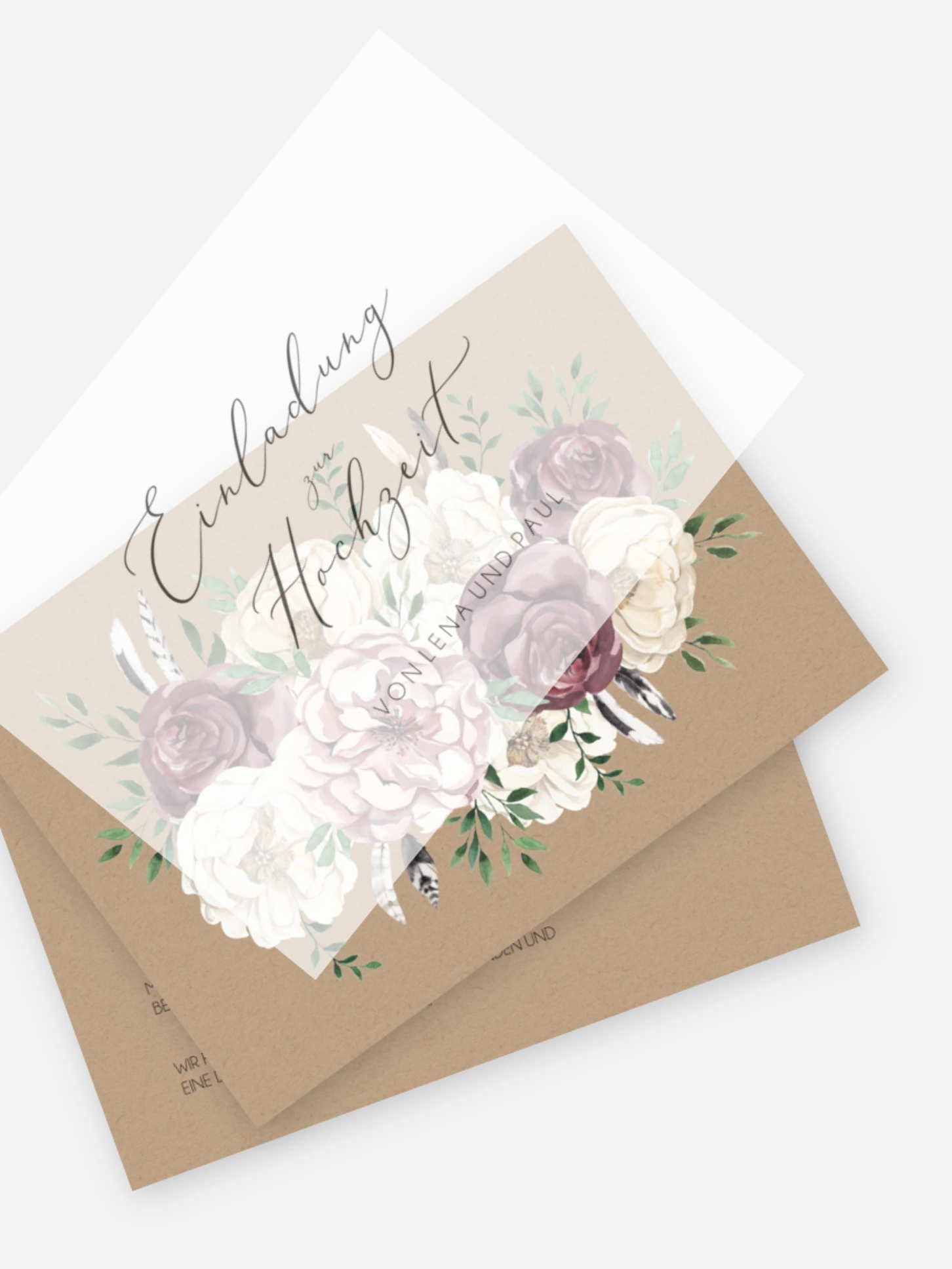 Hochzeitseinladung Bohemian Summer