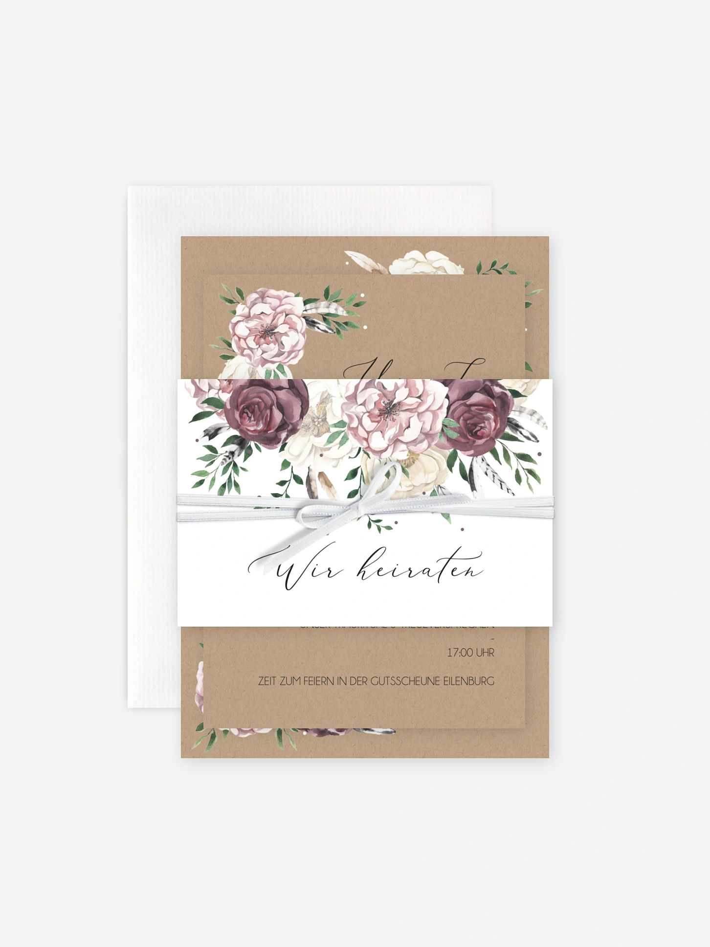 Hochzeitseinladung Bohemian Summer