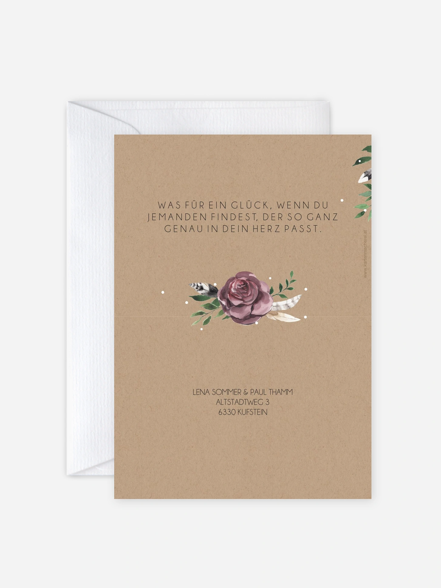 Hochzeitseinladung Bohemian Summer