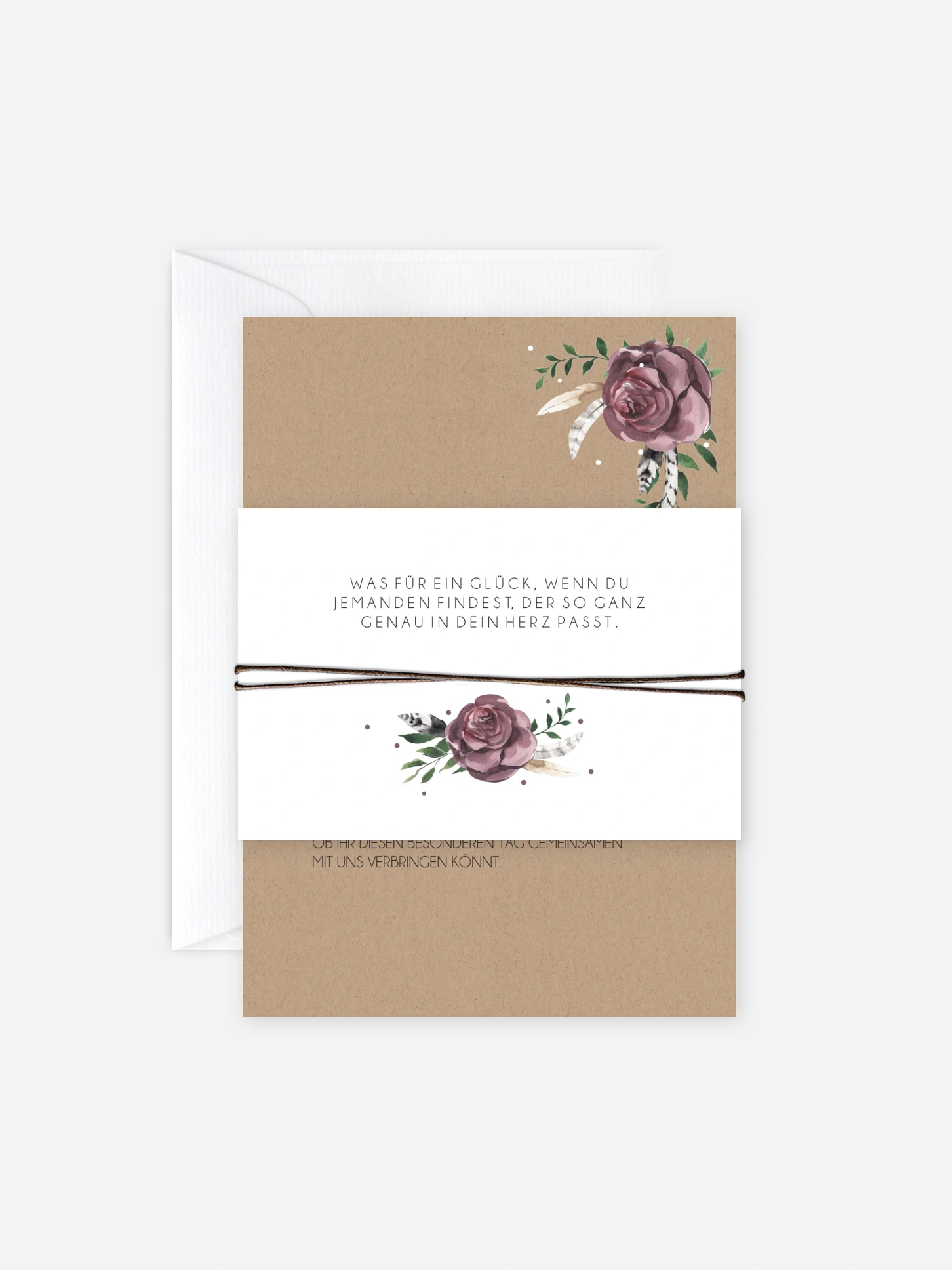 Hochzeitseinladung Bohemian Summer