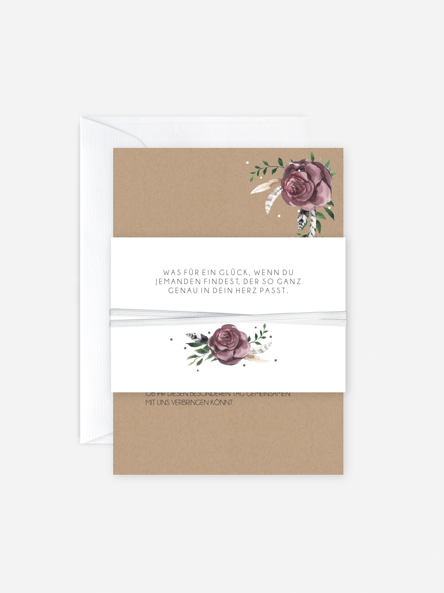 Hochzeitseinladung Bohemian Summer