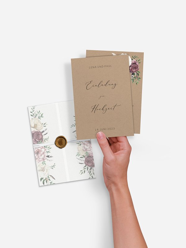 Hochzeitseinladung Bohemian Summer