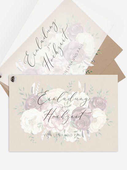 Hochzeitseinladung Bohemian Summer