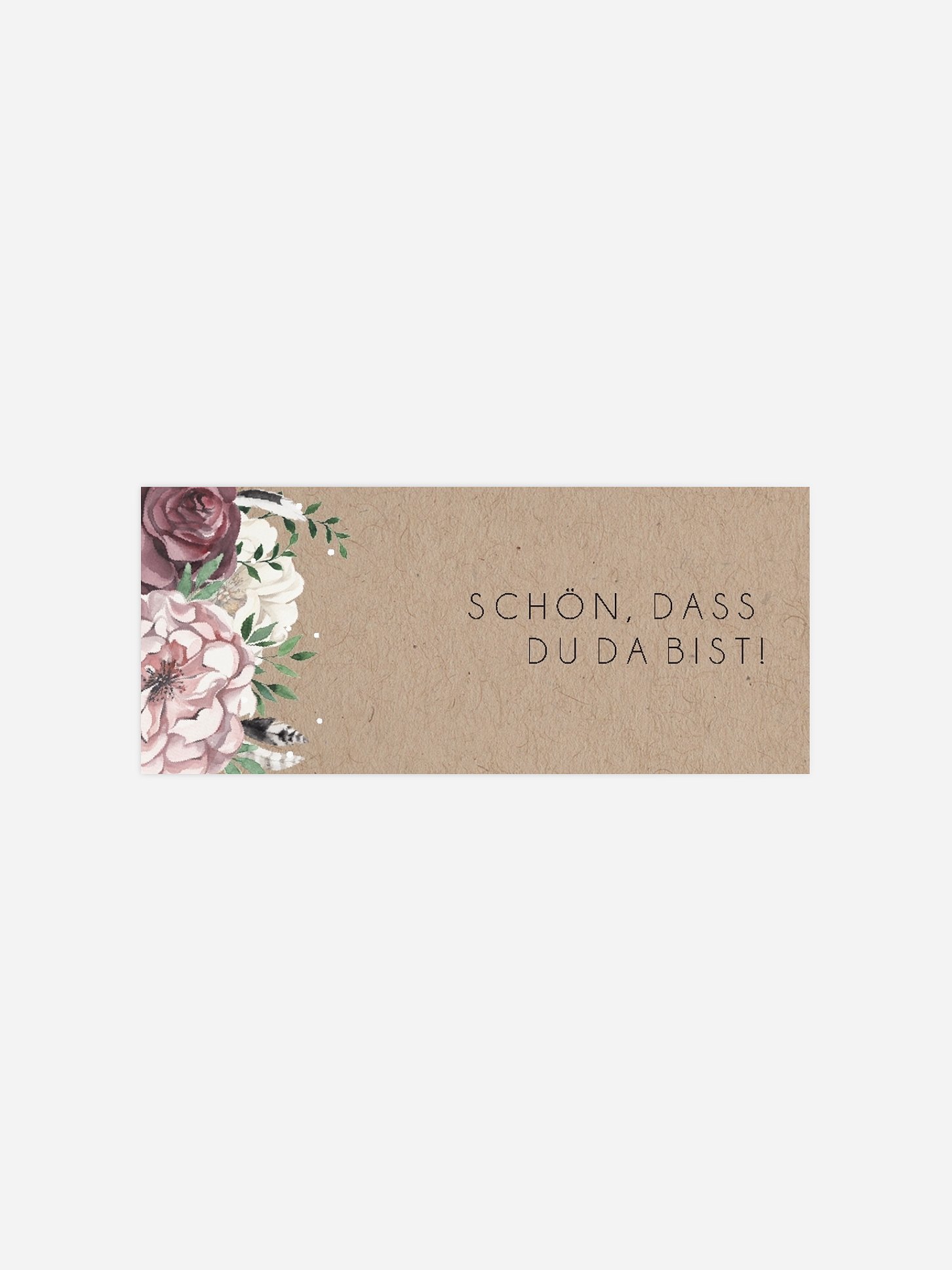 Geschenkaufkleber Hochzeit Bohemian Summer