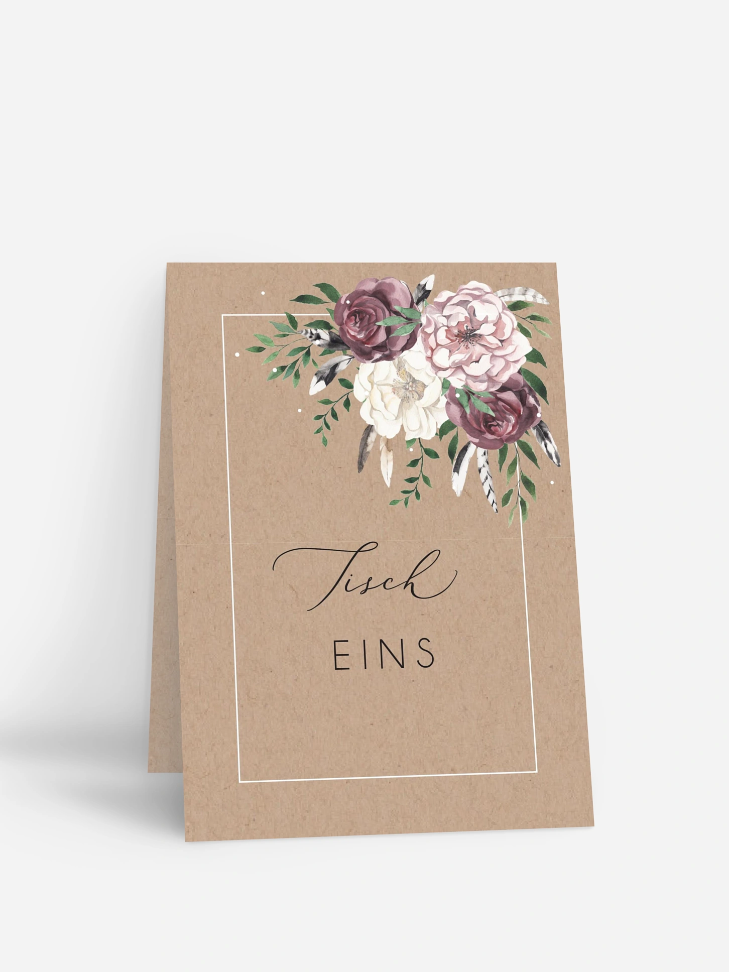 Tischnummer Bohemian Summer