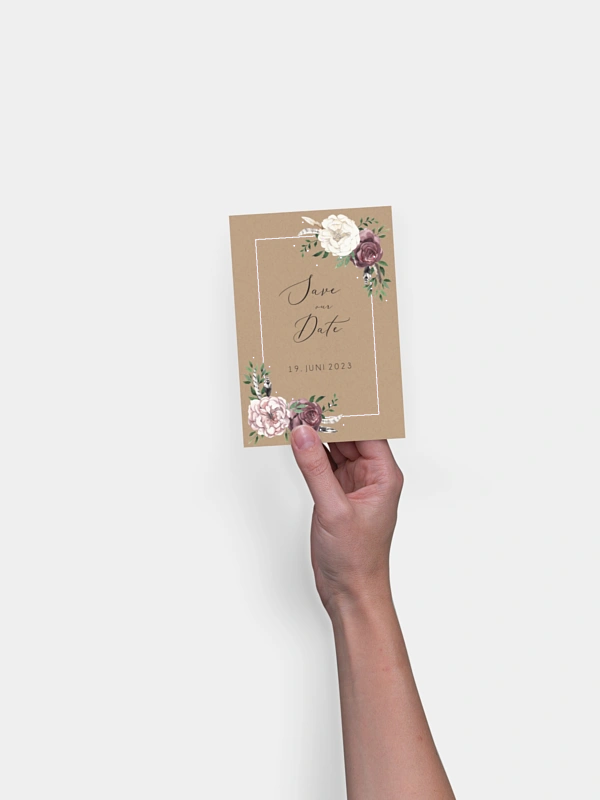 Save-the-Date Karte Bohemian Summer