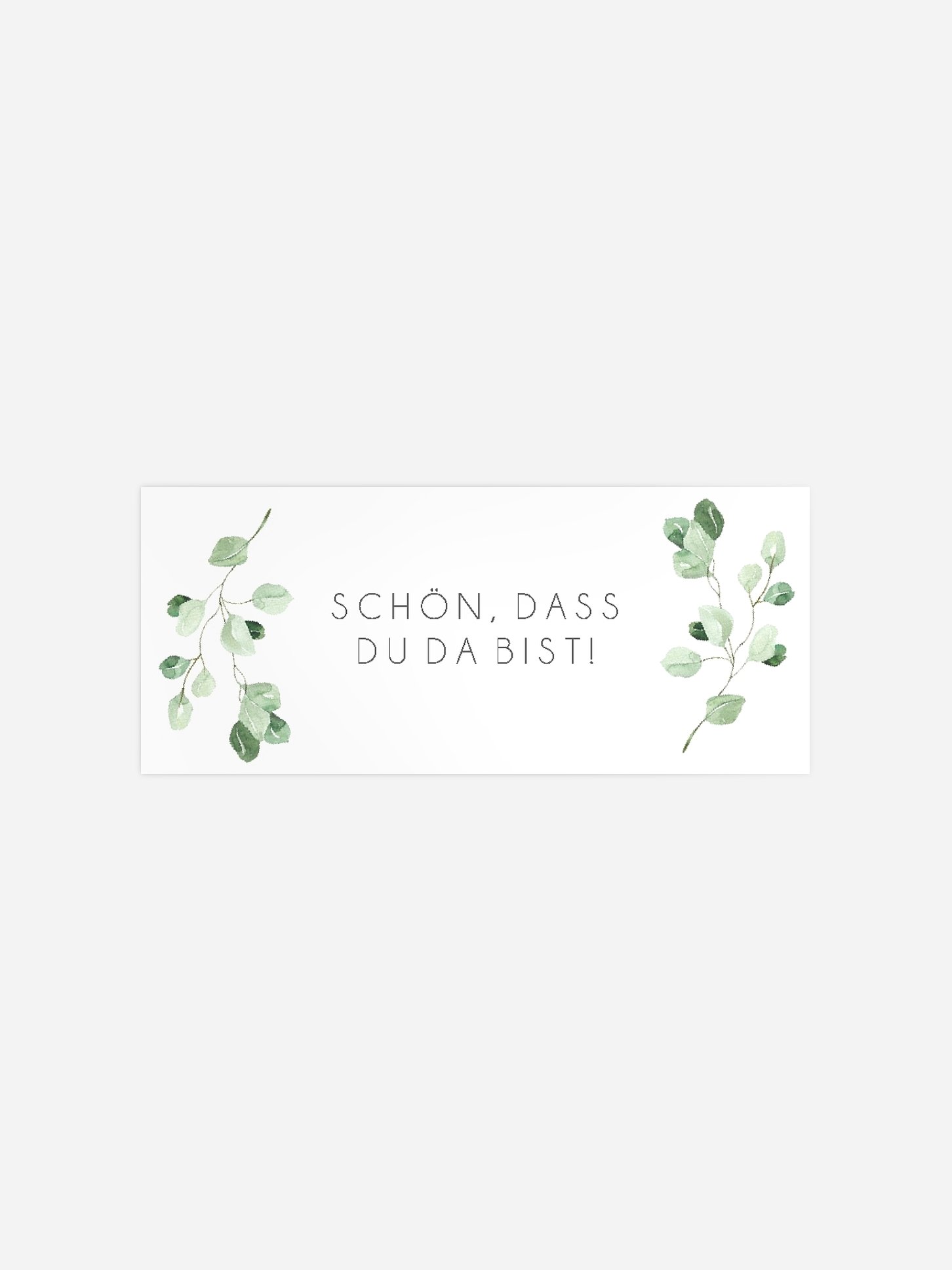 Geschenkaufkleber Hochzeit Gold and Green